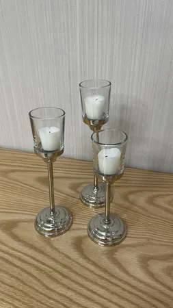 شمعدان کد 002 مجموعه 3 عددی