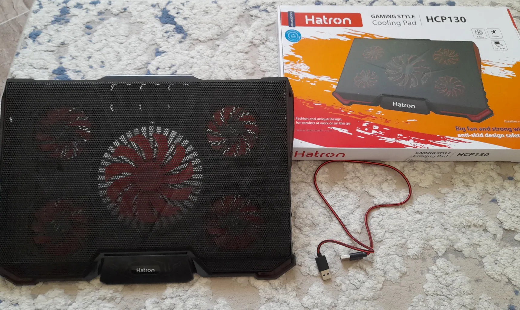 پایه خنک کننده  لپ تاپ هترون مدل HCP130