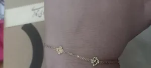 تجریه خرید دستبند زنجیری طلا 18 عیار زنانه ماوی گالری مدل سوییت الحمبر