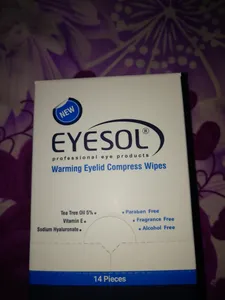 تجریه خرید پد پاک کننده پلک و مژه آیسول مدل warming بسته 14 عددی