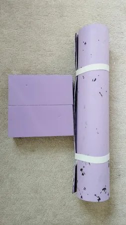 آجر یوگا کد Fox-6 مجموعه 2 عددی به همراه زیر انداز یوگا