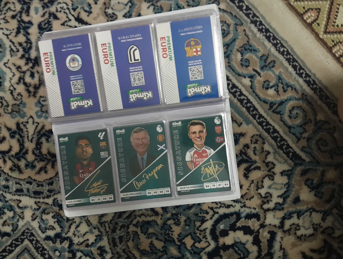 آلبوم کارت فوتبالی کیمدی مدل رئال مادرید