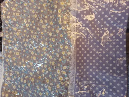 کیسه نان و سبزی طرح گل کد PJ-104191