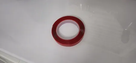 ‌چسب دوطرفه بی رنگ ژله ای مدل REG10 عرض 2 سانتی متر