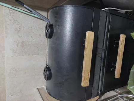 باربیکیو مدل زغالی با فن 70 سانت