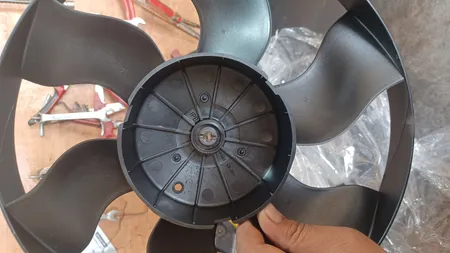 پروانه فن رادیاتور ایده ساخت مدل توربو مناسب برای پراید