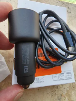 شارژر فندکی 100 وات شیائومی مدل CC07ZM 1A1C