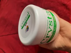 تجریه خرید ماسک موی مغذی کریستال مدل بدون آبکشی حجم 500 میلی لیتر