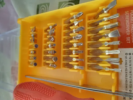 سری پیچ گوشتی و پیچ گوشتی تایپای مدل TP-6032D بسته 32 عددی