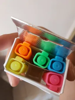 ماژیک علامت گذار کنکو کد HL05 بسته 5 عددی