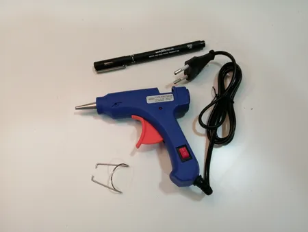 دستگاه چسب تفنگی 20 وات مدل Hotmelt FQ-E