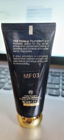 کرم پودر مای سری Black Diamond مدل Matt Makeup شماره 03