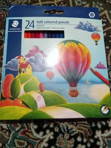تجریه خرید مداد رنگی 24 رنگ استدلر مدل 143C24LJ