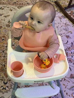 قاشق و چنگال طرح جوجه اردک کد 1