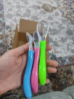 قاشق کودک بیبی لند مدل 286 بسته 3 عددی