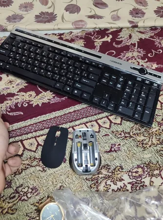 کیبورد و ماوس بی سیم گرین مدل GKM-505W، سوییچ ممبران، Full-Size