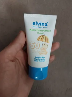 کرم ضد آفتاب کودک الوینا مدل k حجم 40 میلی لیتر