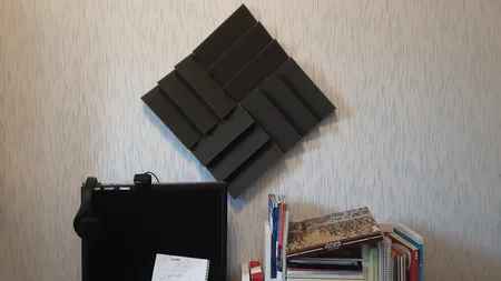 پنل اکوستیک ایران استودیو مدل ام دی پلاس بسته 4 عددی