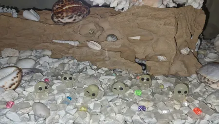 مجسمه مدل ارواح شبتاب بسته 3 عددی