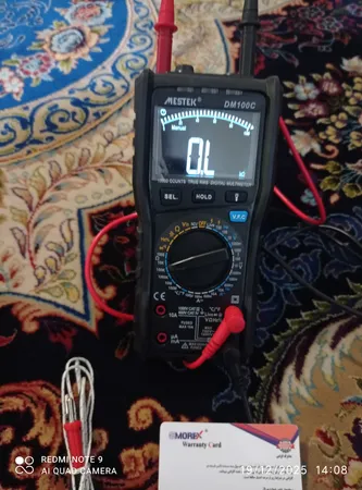 مولتی متر دیجیتال مستک مدل DM100C