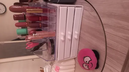 استند لوازم آرایشی نیلوشاپ مدل سه کشو کد 3Drawers