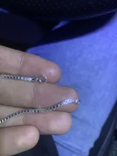 تجریه خرید زنجیر نقره مردانه مدل ونیزی کد V009