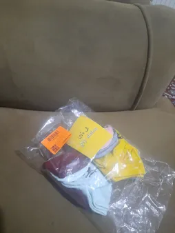 جوراب زنانه گی دلان طرح گربه کد 2121 مجموعه 6 عددی