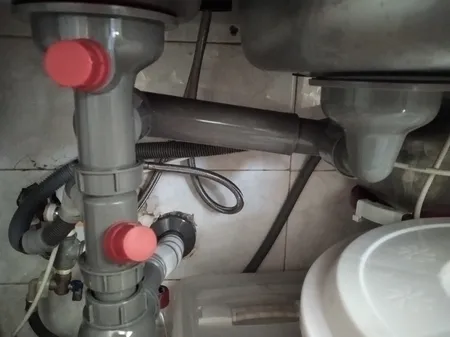 سیفون ظرفشویی آبا کد 120