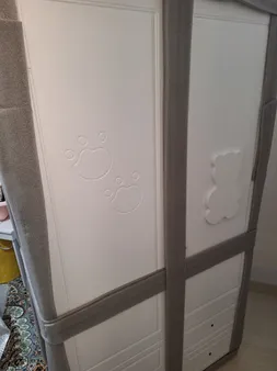 کمد لباس کودک اعیان مدل FH481 طرح تدی