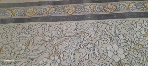 تجریه خرید فرش ماشینی فرش ماهساره طرح سارینا زمینه کرم