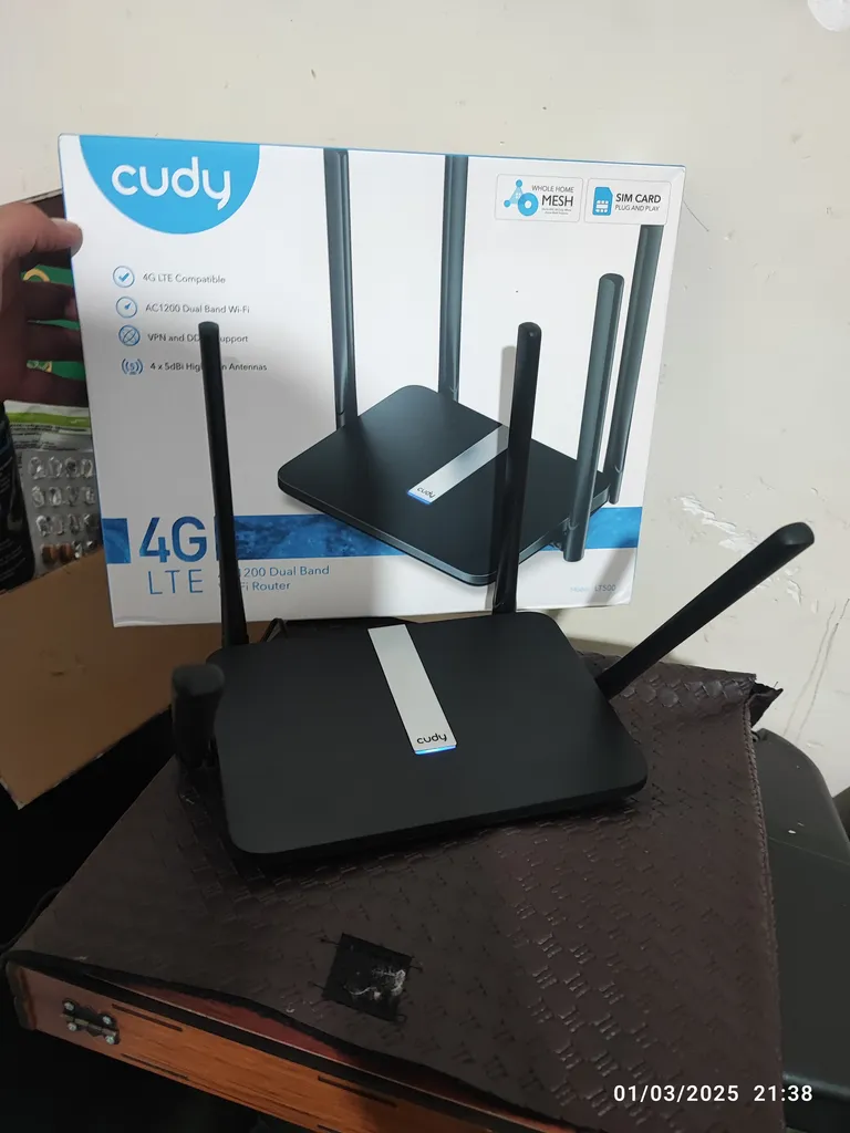 مودم روتر بی سیم 4G LTE کودی مدل LT500