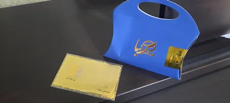 شمش طلا 24 عیار خانه سکه ایران مدل 995