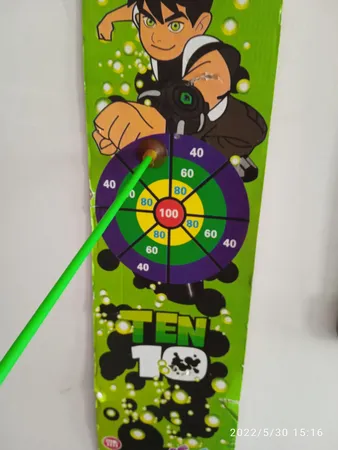 تیر و کمان اسباب بازی طرح بن تن