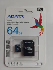 تجریه خرید کارت حافظه microSDXC ای دیتا مدل Premier V10 A1 کلاس 10 استاندارد UHS-I سرعت 100MBps ظرفیت 64 گیگابایت