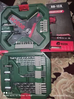 مجموعه 34 عددی ابزار سرمته بوش مدل 2607010608