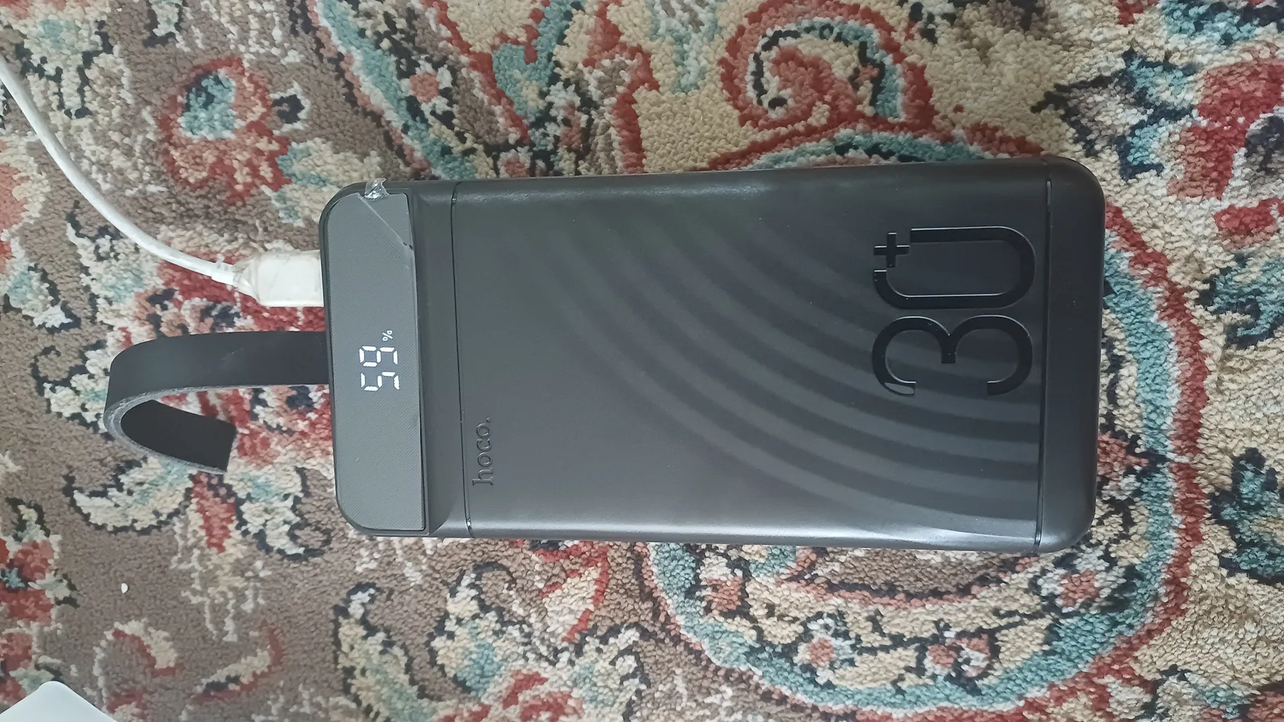 پاوربانک هوکو مدل J123B 22.5W ظرفیت 30000 میلی آمپر ساعت