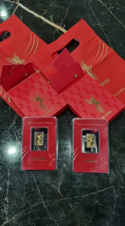 شمش طلا 24 عیار ایران‌شمش مدل سیمرغ کد 1000