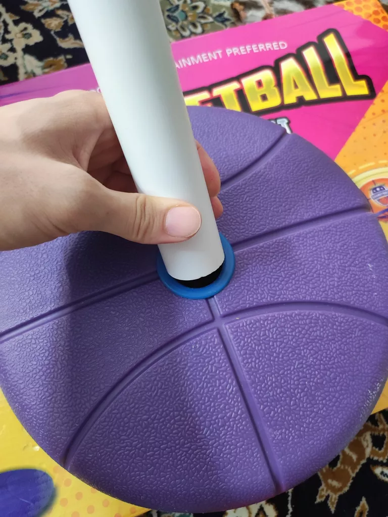 حلقه بسکتبال مدل پرشین به همراه توپ
