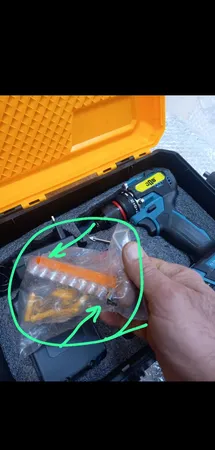 مجموعه 50 عددی دریل پیچ گوشتی چکشی شارژی 10 میلی متری 208 ولت جاب مدل JB-208 Twin ELBO