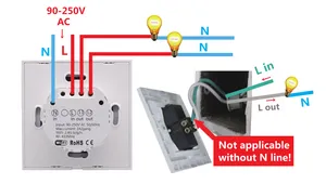 تجریه خرید کلید لمسی دو پل سونوف مدل T1 EU2C