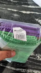 دستمال آشپزخانه مدل حوله ای نانو مجموعه 3 عددی