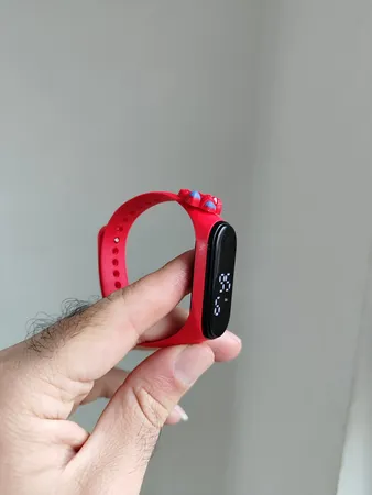 ساعت مچی دیجیتال بچگانه مدل ضد آب لمسی طرح مرد عنکبوتی آرتیست کد W S S 99