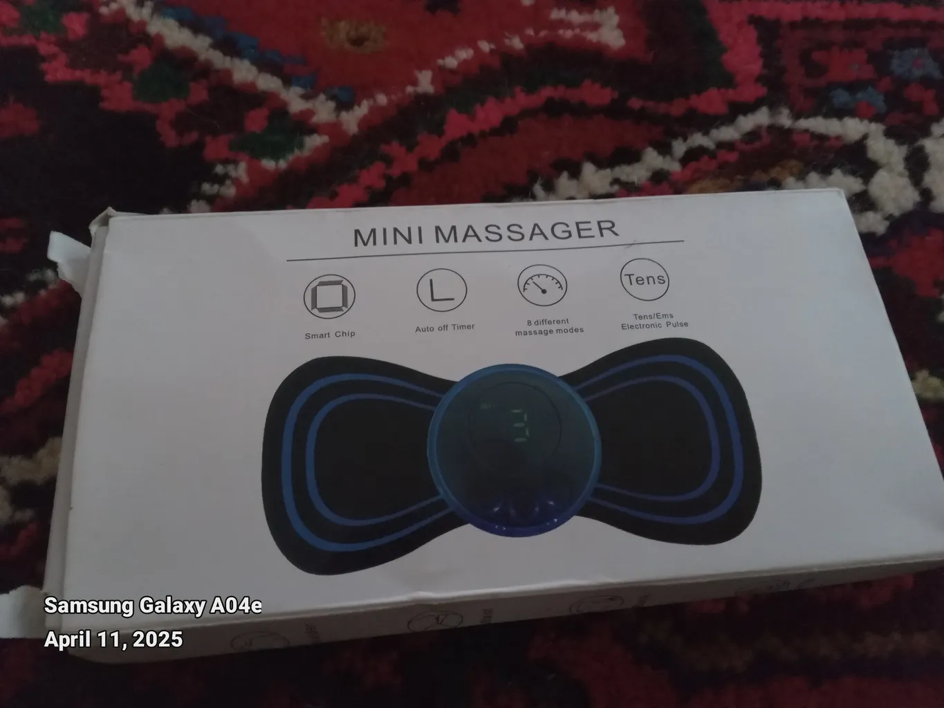 ماساژور برقی مدل پروانه ای کد ems ماساژور برقی مدل پروانه ای کد ems