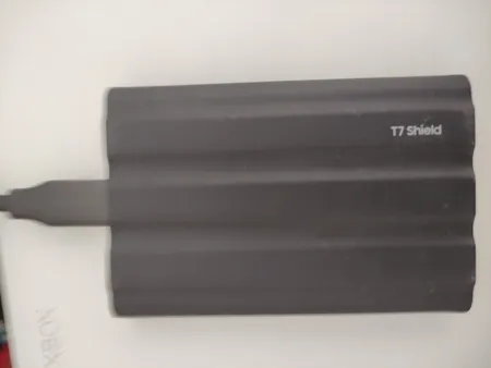 اس اس دی اکسترنال سامسونگ مدل T7 SHIELD ظرفیت یک ترابایت
