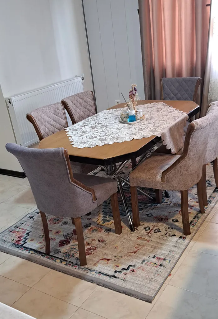 فرش ماشینی مدما مدل فرح کد 351 زمینه کرمی