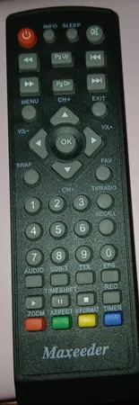 ریموت کنترل مکسیدر مناسب برای گیرنده دیجیتال