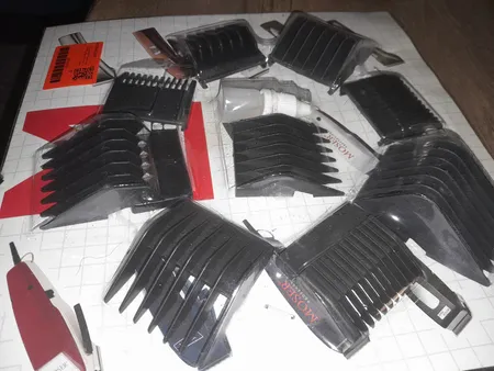 شانه ماشین اصلاح موزر مدل M1400 مجموعه 9 عددی