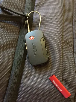 قفل کابلی دلسی مدل Travel Necessities