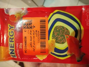 تجریه خرید غذای خشک ماهی انرژی مدل مینی گرانول 20 گرم