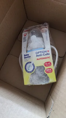 شیشه شیر بیبی لند مدل 360Kitty ظرفیت 150 میلی لیتر